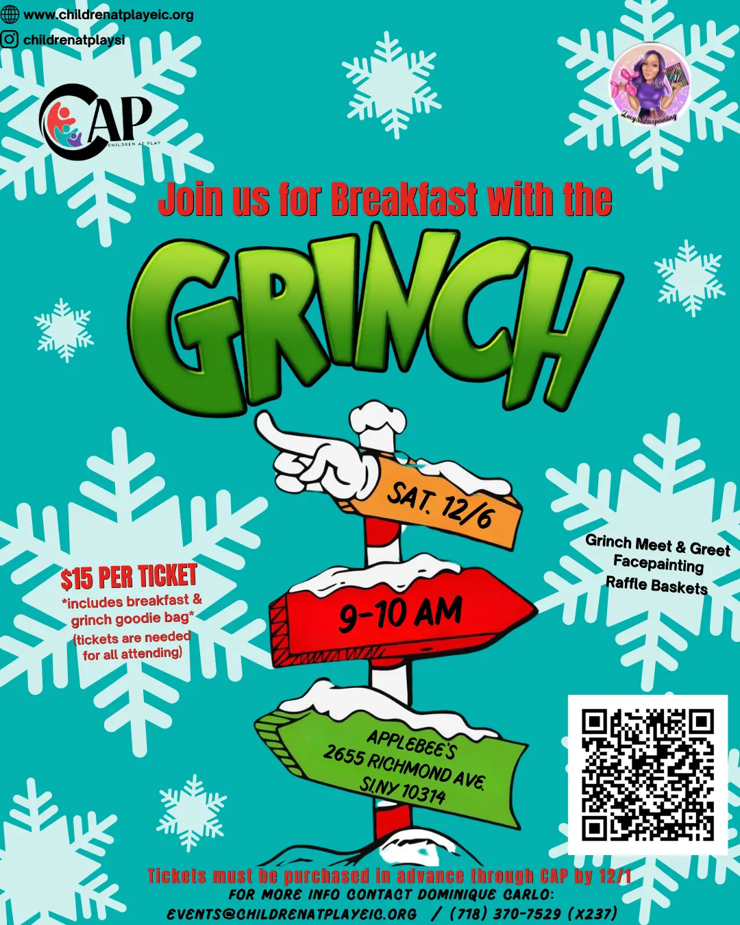 Grinch Breakfast 2025